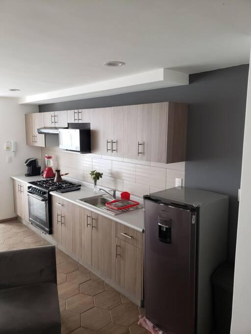 Appartamento Departamento Completo En El Centro De Cdmx Città del Messico Esterno foto